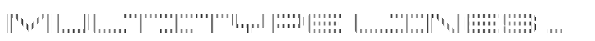 MultiType Lines Loose 3 image